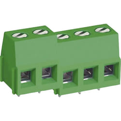 Pb Swiss Tools - Bornier à vis deca MB310-500M03 3.30 mm² Nombre de pôles 3 vert 1 pc(s) Q661121