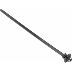 Hellermanntyton - 126-00141 T50SOSKSFT62X122PT0,7-1,3 Serre-câble 154 mm 4.60 mm noir avec pied ancre et jupe , stabilisé à la chaleur 1 pc(s) Q060811