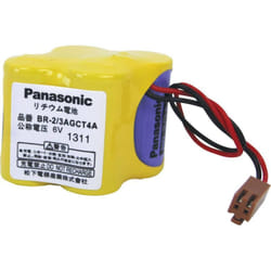 Pile spéciale lithium Panasonic BR2/3AGCT4A fiche mâle 6 V 2400 mAh 1 pc(s)