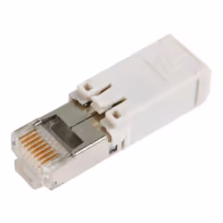 Telegärtner J80026A0002, RJ45, Acier inoxydable, Blanc