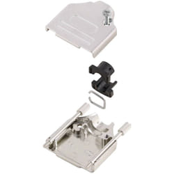 Mh Connectors - Capot sub-d 50 pôles 6560-0805-05 métal 180 ° argent 1 pc(s)