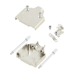 Mh Connectors - Capot sub-d 25 pôles 6560-0136-03 métal 180 ° argent 1 pc(s) A971921
