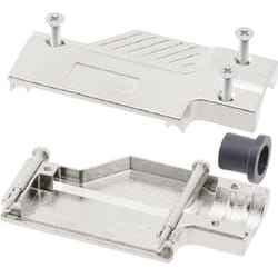 Mh Connectors - Capot sub-d 15 pôles 1060-0135-02 métal 90 ° argent 1 pc(s)