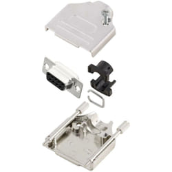 Mh Connectors - MHDTZK9-DB9S-K Kit embase sub-d femelle 180 ° Nombre de pôles: 9 fût à souder 1 pc(s) A978251