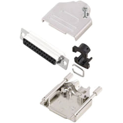 MHDTZK25-DB25S-K Kit embase sub-d femelle 180 ° Nombre de pôles: 25 fût à souder 1 pc(s) - Mh Connectors