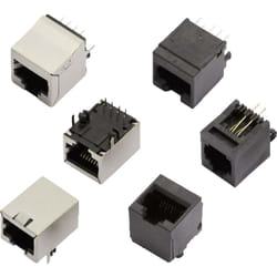 Mh Connectors - Embase RJ45 femelle MHRJJ88NFV 2101-0110-13 RJ45 embase femelle, verticale Pôle: 8P8C noir 1 pc(s) A974291