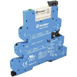 39.61.0.024.0060 Interface relais 24 v/dc, 24 v/ac 6 a 1 inverseur (rt) 1 pc(s) - Finder