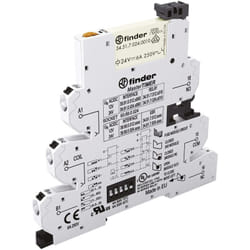 39.91.0.012.0060 Interface relais 12 v/dc, 12 v/ac 6 a 1 inverseur (rt) 1 pc(s) A948981 - Finder