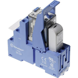 Finder - 58.34.9.024.5050 Module relais Tension nominale: 24 v/dc Courant de commutation (max.): 7 a 4 inverseurs (rt) 1 pc(s) A944891