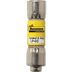 Bussmann - Fusible temporisé by Eaton LP-CC-15 (ø x l) 10.3 mm x 38.1 mm 15 a 600 v/ac temporisé -t- 1 pc(s)