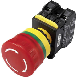 Deca - A20L-V4E01Q6R Arrêt d'urgence avec élément de contact 240 v/ac 6 a 1 nf (r) IP65 1 pc(s)