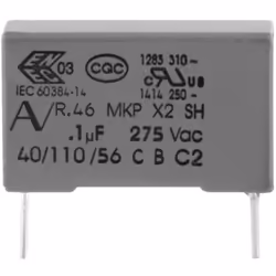 Informations techniques Capacité électrique : 10 µF Connexion (composants) : fil Dimensions produit, hauteur : 45 Dimensions  ...