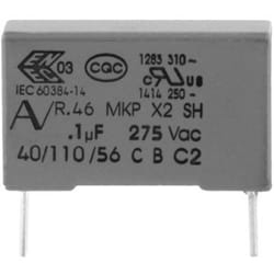 Kemet - R463W510000M1M+ 1 pc(s) Condensateur anti-parasite mkp sortie radiale 10 µF 300 v 20 % 37.5 mm (l x l x h) 41.5 x