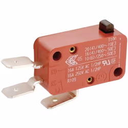 Informations techniques Connexion (composants) : cosses plates 6.3 mm Courant de commutation (max.) : 8 A Dimensions produit, ...