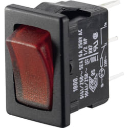 Marquardt 1800.1102 Interrupteur à bascule 01800.1102-02 250 V/AC 6 A 1 x Off/On IP40 à accrochage 1 pc(s)