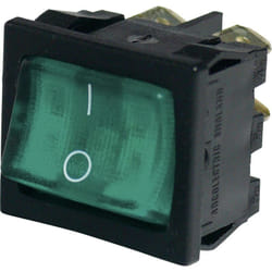 Arcolectric - Bulgin Ltd.) H8653VBNBP Interrupteur à bascule H8653VBNBP 250 v 6 a 1 x On/Off à accrochage 1 pc(s) Y738961