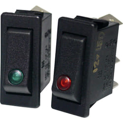 Arcolectric - Bulgin Ltd.) Interrupteur à bascule C5503PLLAB 250 v/ac 16 a à accrochage 1 pc(s)