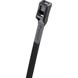 Panduit - HV965-C0 HV965-C0 Serre-câble 265 mm 8.90 mm noir stabilisé aux uv, pour une application robuste, avec design de la tête arrondi 1 pc(s)