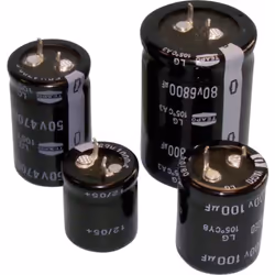 Informations techniques Capacité électrique : 10000 µF Dimension produit, Ø : 35 mm Dimensions produit, hauteur : 50 mm Matér ...