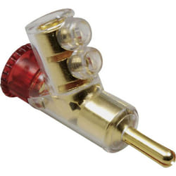 BKL Electronic 0107006 Fiche banane mâle, droit Ø de la broche: 4 mm rouge 1 pc(s)