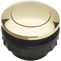Grothe - Bouton de sonnette simple 62001 or 12 V/1,5 a