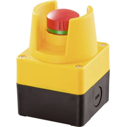 Schlegel SILQRSKUVOO Arrêt d'urgence avec collerette de protection, en boîtier 250 V/AC 16 A 2 NF (R) IP65 1 pc(s)