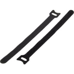 98001c372 Collier de serrage auto-agrippant pour grouper partie velours et partie agrippante (l x l) 200 mm x 13 mm noir 1 pc(s) Y807701 - Basetech