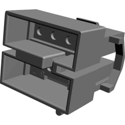 Te Connectivity - Boîtier pour contacts mâles série mate-n-lok 1-480284-0 Nbr total de pôles 8 Pas: 5.08 mm 1 pc(s) W558831