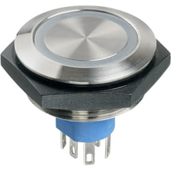 APEM AV57022000074BK AV57022000074BK Bouton-poussoir antivandalisme 30 V/DC 1 A 1 x Off/(On) à rappel blanc (Ø x H) 36 mm x 24 mm IP67 1 pc(s) W278691