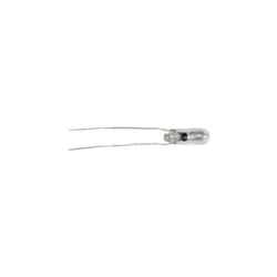 6218 Ampoule incandescente subminiature 16 v 0.48 w fils aux extrémités clair 1 pc(s) W241321 - Beli-beco