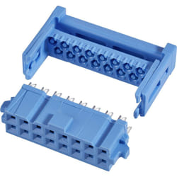 Te Connectivity - 1-1658526-3 Embase femelle avec décharge de traction Pas: 2.54 mm Nbr total de pôles: 20 Nbr de rangées: 2 1 pc(s) W899491