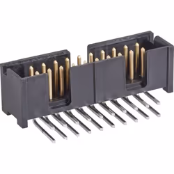 Informations techniques Connexion (composants) : pour circuits imprimés Couleur : noir Courant nominal : 1 A Dimensions produ ...