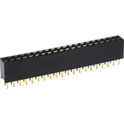 Econ Connect - Barrette femelle (standard) Nbr de rangées: 2 Nombre de pôles par rangée: 12 BLG2X12 1 pc(s) W055471