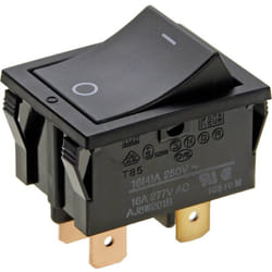 Panasonic AJ8W201BF Interrupteur à bascule AJ8W201BF 250 V/AC 16 A 2 x Off/On à accrochage 1 pc(s)