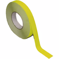 Informations techniques Couleur : jaune (fluorescent) Dimensions produit, largeur : 25 mm Longueur : 18.3 m Revêtement antidé ...