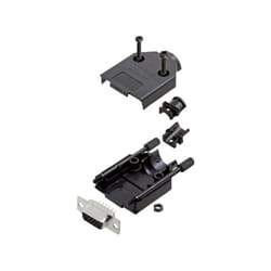 Encitech - Kit embase sub-d femelle Nombre de pôles: 15 DTPK-P-09-HDS15-K 6355-0053-11 180 ° fût à souder 1 set S768681