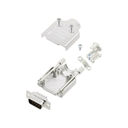 Encitech - Kit embase sub-d mâle Nombre de pôles: 9 MHDM-09-DBP-K 6355-0005-01 180 ° fût à souder 1 set S764331