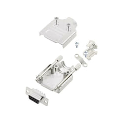 Encitech - Kit embase sub-d femelle Nombre de pôles: 9 MHDM-09-DBS-K 6355-0005-11 180 ° fût à souder 1 set S760591