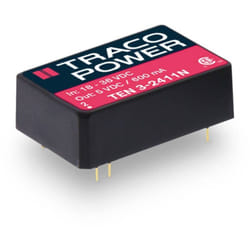 TracoPower TEN 3-0522N Convertisseur CC/CC pour circuits imprimés 5 V/DC 12 V/DC, -12 V/DC 125 mA 3 W Nbr. de sorties: