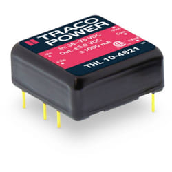 Tracopower - thl 10-1221 Convertisseur cc/cc pour circuits imprimés 12 v/dc 5 v/dc, -5 v/dc 1 a 10 w Nbr. de sorties: 2 x