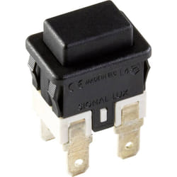 interBär 3635-201.22 3635-201.22 Interrupteur à pression 250 V 16 A 1 x Off/On à accrochage 1 pc(s)
