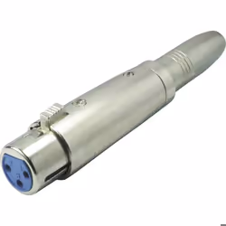 Kash Adaptateur XLR XLR femelle - Jack femelle 6.35 mm stéréo Nombre de pôles:3 1 pc(s)