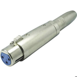 Kash Adaptateur XLR XLR femelle - Jack femelle 6.35 mm stéréo Nombre de pôles:3 1 pc(s)