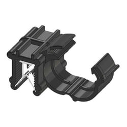 Clip pour bord de tôle enfichable ART005917 ø du faisceau (serré)=10 mm stabilisé à la chaleur, maintien des câbles latéralement au montage S325411