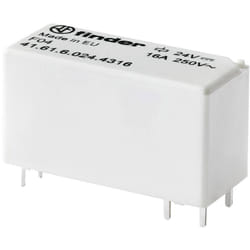 41.61.6.012.4316 Relais pour circuits imprimés 12 v/dc 16 a 1 no (t) 1 pc(s) - Finder