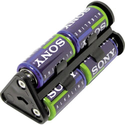Support de pile 6x LR14 (c) MPD BU1-M-402 raccordement par pôles de contact (l x l x h) 112 x 53 x 48 mm 1 pc(s)