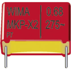 Wima MKP 4 3,3uF 10% 630V RM37,5 1 pc(s) Condensateur à film MKP sortie radiale 3.3 µF 630 V/DC 10 % 37.5 mm (L x l x H