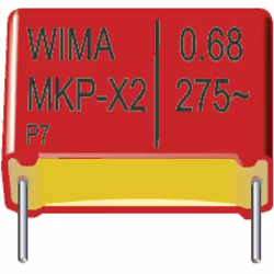 Informations techniques Capacité électrique : 2.2 µF Connexion (composants) : pin à souder Dimensions produit, hauteur : 46 m ...