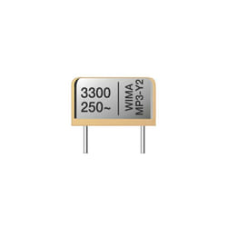 Wima - MPX12W1330FA00MSSD-1 Condensateur anti-parasite MP3-X1 sortie radiale 3300 pF 300 v/ac 20 % 1 pc(s) S800421
