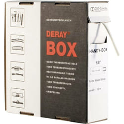 Dsg Canusa - Gaine thermorétractable sans colle 2:1 DERAY-Box 8610024012 transparent ø intérieur nominal (avant réduction